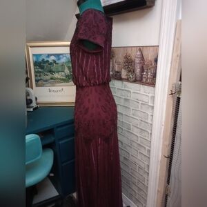 Adrianna Papell Beaded gown